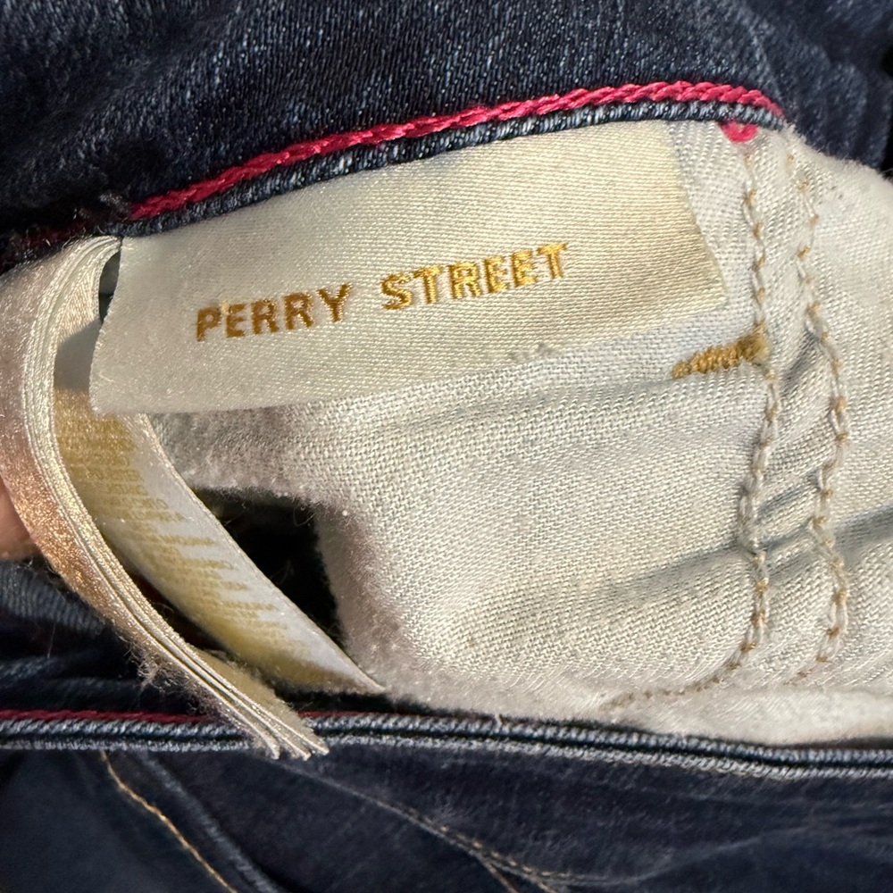 KATE SPADE | Perry Street Play Hooky Cropped Denim Jeans Size 30 - Picture 6 of 7